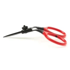 Shop All^ Dr. Slick Black Widow Hair Razor Scissor 4-1/2" Bent Shaft Black and Red - Your Premium Fishing Gear Store Rods Lines Baits Accessories
