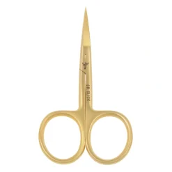 Shop All^ Dr. Slick El Dorado Hair Scissor 4-1/2" 24 Karat Gold Plated Straight - Your Premium Fishing Gear Store Rods Lines Baits Accessories