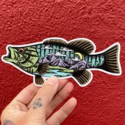 Shop All^ DrewLR Sticker - Ozark Smallie - Your Premium Fishing Gear Store Rods Lines Baits Accessories