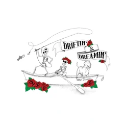 Shop All^ Driftin' & Dreamin' Sticker - Your Premium Fishing Gear Store Rods Lines Baits Accessories