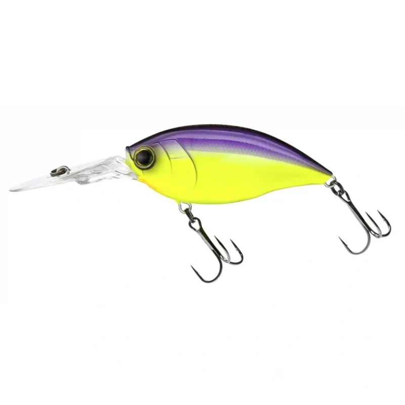 Bait^ Duel Hardcore Crank 3+ 2 3/4" Purple Back Chartreuse - Your Premium Fishing Gear Store Rods Lines Baits Accessories