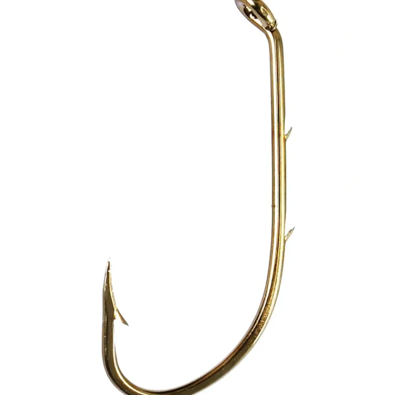 Bait^ Eagle Claw Baitholder Hook, Curved/Forged, 2 Sliced, 181A - Your Premium Fishing Gear Store Rods Lines Baits Accessories