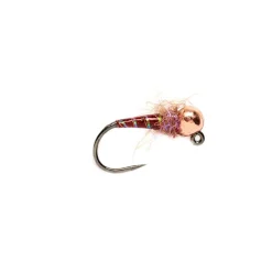 Fly Fishing^ Espresso Midge Claret Barbless - Your Premium Fishing Gear Store Rods Lines Baits Accessories