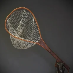 Fly Fishing^ Fat Jake 16"x12" - Natural Fly Fishing Traditional Landing Net - Your Premium Fishing Gear Store Rods Lines Baits Accessories
