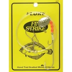 Shop All^ Fin Strike 557 Fluke Rig Duratin Ryder / Stinger w/ Spinner Hook 36" Leader 1pc - Your Premium Fishing Gear Store Rods Lines Baits Accessories