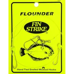 Shop All^ Fin Strike Flounder Rigs w/Snelled Hooks w/Corn Beads Sz8 - Your Premium Fishing Gear Store Rods Lines Baits Accessories