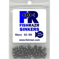 Shop All^ Fish Razr Removable Split Sinkers - Your Premium Fishing Gear Store Rods Lines Baits Accessories