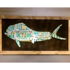 Shop All^ Florida Mahi Mahi License Plate Art - Your Premium Fishing Gear Store Rods Lines Baits Accessories