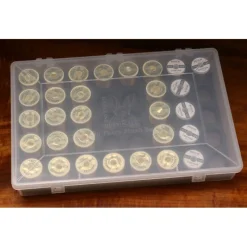 Fly Fishing^ Fly Tyers Thread / Spool Stash Box - Your Premium Fishing Gear Store Rods Lines Baits Accessories