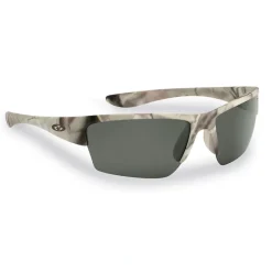 Fly Fishing^ Flying Fisherman 7724CS Sunglasses Glades Matte Camo Smoke - Your Premium Fishing Gear Store Rods Lines Baits Accessories