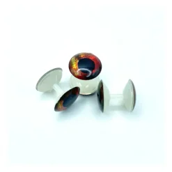 Bait^ FlyMen Fish-Skull Weightless Living Eye Dumbell Fire - Your Premium Fishing Gear Store Rods Lines Baits Accessories