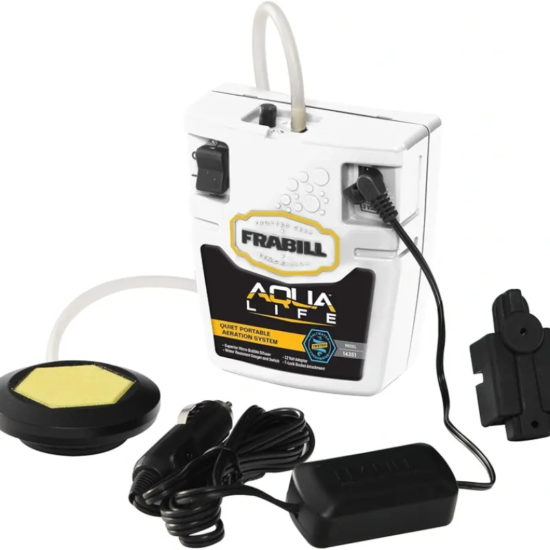 Bait^ Frabill 14351 Premium Portable Aerator System - Your Premium Fishing Gear Store Rods Lines Baits Accessories