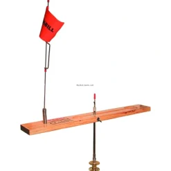 Bait^ Frabill Classic Tip-Up Wooden Boxed, Strike Indicators for Ice Fishing - Your Premium Fishing Gear Store Rods Lines Baits Accessories