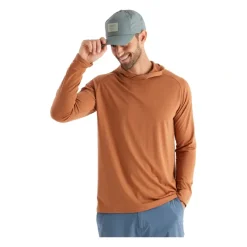 Fly Fishing^ Free Fly Elevate Hoody Rust - Your Premium Fishing Gear Store Rods Lines Baits Accessories