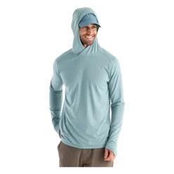 Fly Fishing^ Free Fly Elevate Hoody Shale Green - Your Premium Fishing Gear Store Rods Lines Baits Accessories