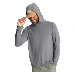 Fly Fishing^ Free Fly Elevate Lightweight Hoodie Smoke - Your Premium Fishing Gear Store Rods Lines Baits Accessories