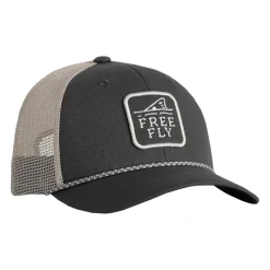 Fly Fishing^ Free Fly Flood Feeder Trucker Hat Midnight - Your Premium Fishing Gear Store Rods Lines Baits Accessories