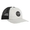Fly Fishing^ Free Fly Low Pro Badge Trucker Hat Harbor Grey - Your Premium Fishing Gear Store Rods Lines Baits Accessories