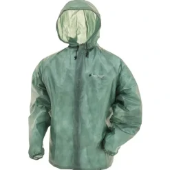 Shop All^ Frogg Toggs Mens Emergency Jacket FTEJ6-09M/L [Green,MD/LG] - Your Premium Fishing Gear Store Rods Lines Baits Accessories