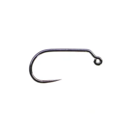 Fly Fishing^ Fulling Mill Jig Force Black Nickel Barbless Hook - Your Premium Fishing Gear Store Rods Lines Baits Accessories
