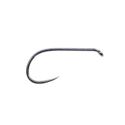 Fly Fishing^ Fulling Mill Ultimate Dry Fly Black Nickel Barbless Hook - Your Premium Fishing Gear Store Rods Lines Baits Accessories