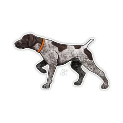 Shop All^ German Shorthaired Pointer Sticker - Your Premium Fishing Gear Store Rods Lines Baits Accessories