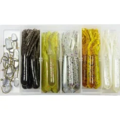 Bait^ Gitzit 3.5" Fat Gitzit 35-Piece Assorted Color Pocket Pack - Your Premium Fishing Gear Store Rods Lines Baits Accessories