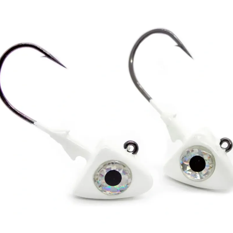 Bait^ GOT-CHA WCSH8-W Swim Bait Head w/ Mustad hook, 8oz, White - Your Premium Fishing Gear Store Rods Lines Baits Accessories