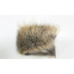 Fly Fishing^ Gray Fox Body Wing Fur- Natural - Your Premium Fishing Gear Store Rods Lines Baits Accessories
