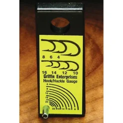 Shop All^ Griffin Hook Hackle Gauge - Your Premium Fishing Gear Store Rods Lines Baits Accessories