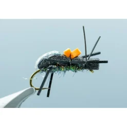 Fly Fishing^ Ground Beetle Black #10 - Your Premium Fishing Gear Store Rods Lines Baits Accessories