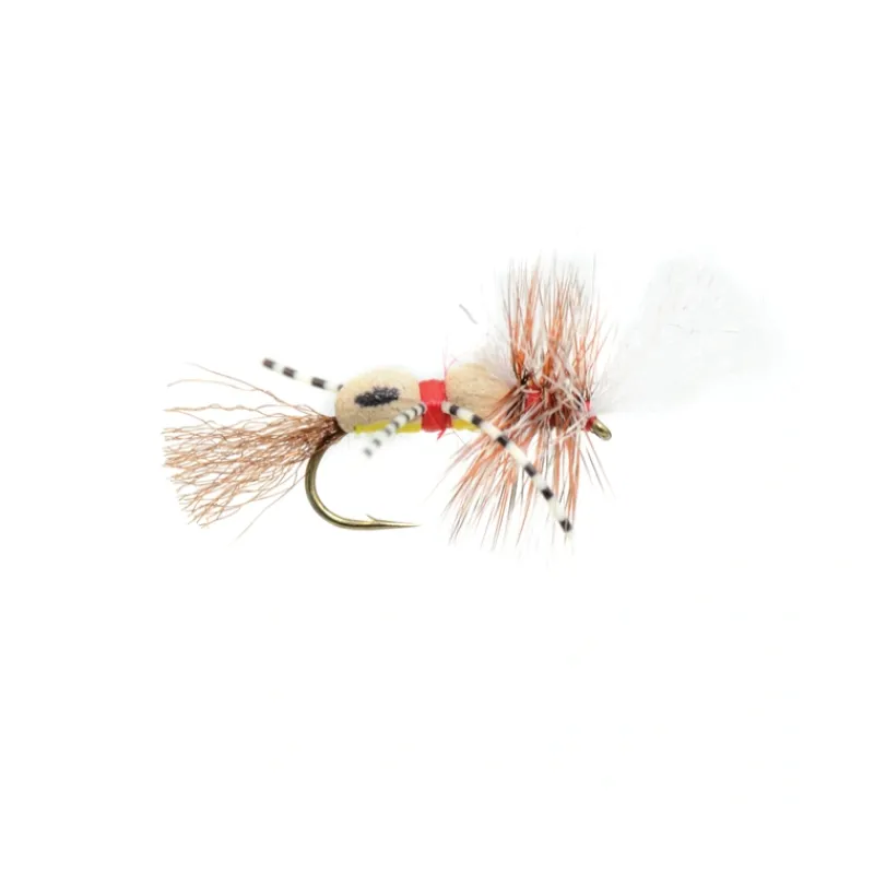 Fly Fishing^ Grumpy Frumpy Yellow & Red - Your Premium Fishing Gear Store Rods Lines Baits Accessories
