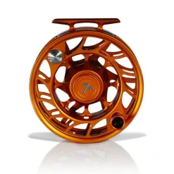 Fishing Line^ Hatch Campfire Orange Iconic Limited Edition Fly Reel 7 Plus - Your Premium Fishing Gear Store Rods Lines Baits Accessories