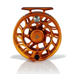 Fishing Line^ Hatch Campfire Orange Iconic Limited Edition Fly Reel 5 Plus - Your Premium Fishing Gear Store Rods Lines Baits Accessories