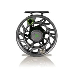 Fishing Line^ Hatch Cyber Gray Iconic Limited Edition 7 Plus Large Arbor Fly Reel - Your Premium Fishing Gear Store Rods Lines Baits Accessories