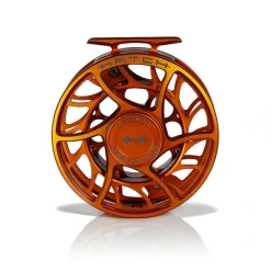 Fishing Line^ Hatch Iconic 9 Plus Fly Reel Campfire Orange - Your Premium Fishing Gear Store Rods Lines Baits Accessories