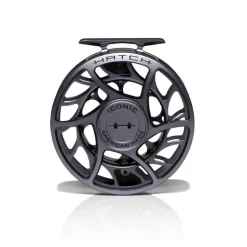 Fishing Line^ Hatch Iconic 7 Plus Fly Reel Grey - Your Premium Fishing Gear Store Rods Lines Baits Accessories