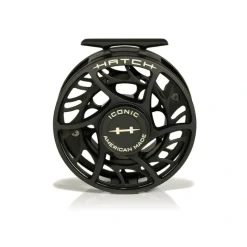Fishing Line^ Hatch Iconic 7 Plus Fly Reel Gargoyle Green - Your Premium Fishing Gear Store Rods Lines Baits Accessories