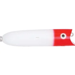 Bait^ Heddon Baby Lucky 13 Popper 2 5/8", 3/8 oz, Red Head, Floating - Your Premium Fishing Gear Store Rods Lines Baits Accessories