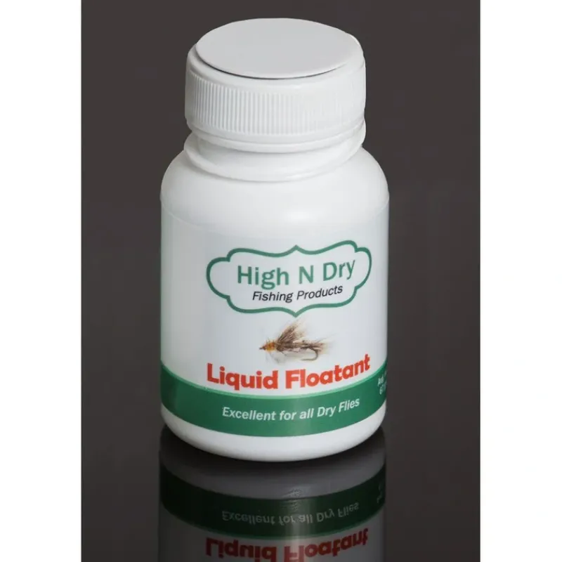 Fly Fishing^ High N Dry Liquid Floatant - Your Premium Fishing Gear Store Rods Lines Baits Accessories