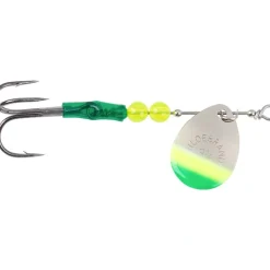 Shop All^ Hildebrandt Salmon Spinner SZ 3.5, Nickel Chartreuse Green - Your Premium Fishing Gear Store Rods Lines Baits Accessories