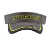Shop All^ Hodgman Fishing Logo Charcoal One Fits All Visor, Grey - Your Premium Fishing Gear Store Rods Lines Baits Accessories