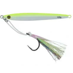 Shop All^ Hogy Sand Eel Jig with Teaser Assist Hook, 3.5oz, Albie Crack - Your Premium Fishing Gear Store Rods Lines Baits Accessories