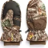 Shop All^ Hot Shot Men's Camo Huntsman Pop-Top Mittens, Realtree Edge, Medium - Your Premium Fishing Gear Store Rods Lines Baits Accessories