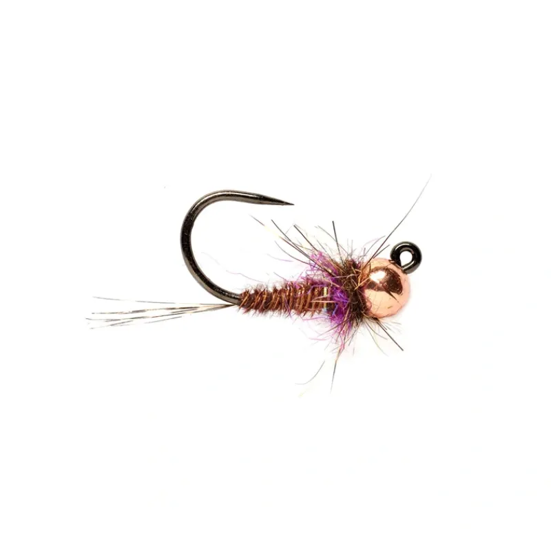 Shop All^ Hot Spot Pheasant Tail Jig Purple Barbless - Your Premium Fishing Gear Store Rods Lines Baits Accessories