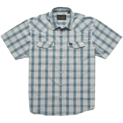 Shop All^ Howler Bros H Bar B S/S Snapshirt River Blue - Your Premium Fishing Gear Store Rods Lines Baits Accessories