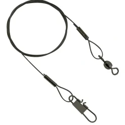 Shop All^ Hurricane H-BWL1840-6 Black Leaders #40 18" 6pk - Your Premium Fishing Gear Store Rods Lines Baits Accessories