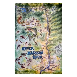 Shop All^ Ian Davis Upper Madison River Sticker - Your Premium Fishing Gear Store Rods Lines Baits Accessories