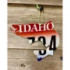 Fishing Line^ Idaho Jumping Trout License Plate Christmas Ornament - Your Premium Fishing Gear Store Rods Lines Baits Accessories