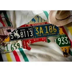 Fly Fishing^ J-Hole One Fly Trout License Plate Art - Your Premium Fishing Gear Store Rods Lines Baits Accessories